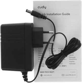 Коммутатор Cudy GS105P (L2) 5x1Гбит/с 4PoE+ управляемый - купить недорого с доставкой в интернет-магазине
