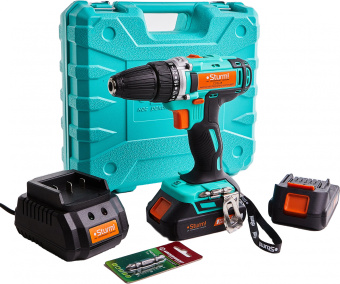 Дрель-шуруповерт Sturm! CD3618 аккум. патрон:быстрозажимной (кейс в комплекте) - купить недорого с доставкой в интернет-магазине