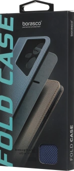 Чехол (флип-кейс) BoraSCO для Samsung Galaxy A15 Book Case синий (72799) - купить недорого с доставкой в интернет-магазине