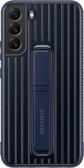 Чехол (клип-кейс) Samsung для Samsung Galaxy S22+ Protective Standing Cover темно-синий (EF-RS906CNEGRU) - купить недорого с доставкой в интернет-магазине