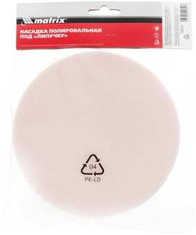 Насадка полиров. Matrix 75970 d=180мм (шлифовальные машины/дрели) (упак.:1шт) - купить недорого с доставкой в интернет-магазине