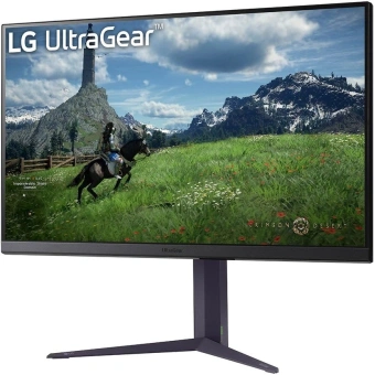 Монитор LG 31.5" UltraGear 32GS85Q-B черный IPS LED 16:9 HDMI матовая HAS 350cd 178гр/178гр 2560x1440 180Hz FreeSync DP 2K USB 7.5кг - купить недорого с доставкой в интернет-магазине