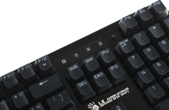 Клавиатура A4Tech B820R механическая черный USB for gamer LED (B820R BLACK (RED SWITCH)) кабель 1.8м - купить недорого с доставкой в интернет-магазине