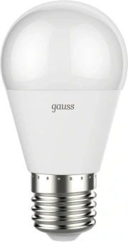 Лампа светодиодная Gauss 7Вт цок.:E27 св.свеч.бел.теп. (упак.:1шт) (105102107-D) - купить недорого с доставкой в интернет-магазине