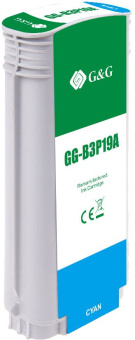 Картридж струйный G&G №727 GG-B3P19A голубой (130мл) для HP DJ T920/T1500 - купить недорого с доставкой в интернет-магазине