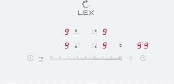 Индукционная варочная поверхность Lex EVI 641A WH белый - купить недорого с доставкой в интернет-магазине