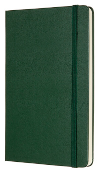 Блокнот Moleskine CLASSIC QP066K15 Large 130х210мм 240стр. пунктир твердая обложка зеленый - купить недорого с доставкой в интернет-магазине