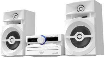 Минисистема Panasonic SC-UX100EE-W белый 300Вт CD CDRW FM USB BT - купить недорого с доставкой в интернет-магазине
