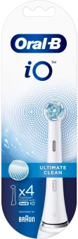 Насадка для зубных щеток Oral-B iO Ultimate Clean (упак.:4шт) белый - купить недорого с доставкой в интернет-магазине
