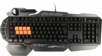 Клавиатура A4Tech Bloody B318 черный USB Multimedia for gamer LED (подставка для запястий) - купить недорого с доставкой в интернет-магазине