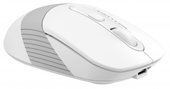 Мышь A4Tech Fstyler FB10C белый/серый оптическая (2400dpi) беспроводная BT/Radio USB (4but) - купить недорого с доставкой в интернет-магазине