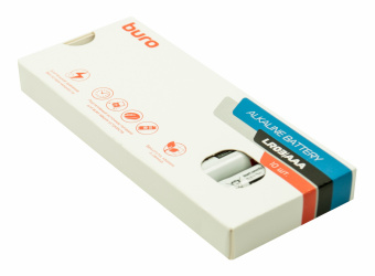 Батарея Buro Alkaline LR03 AAA (10шт) коробка - купить недорого с доставкой в интернет-магазине