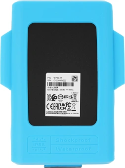 Жесткий диск A-Data USB3.0 2TB AHD720-2TU31-CBL HD720 DashDrive Durable 2.5" синий - купить недорого с доставкой в интернет-магазине