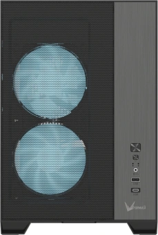 Корпус Formula Air Mesh G6 Plus AR черный без БП mATX 9x120mm 1xUSB3.0 audio - купить недорого с доставкой в интернет-магазине