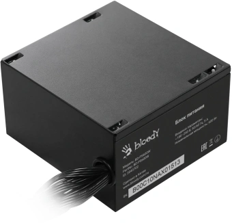 Блок питания Bloody ATX 600W BD-PS600W 80 PLUS WHITE (20+4pin) APFC 120mm fan 6xSATA RTL - купить недорого с доставкой в интернет-магазине