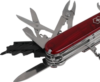 Нож перочинный Victorinox CyberTool M (1.7725.T) 91мм 34функц. красный карт.коробка - купить недорого с доставкой в интернет-магазине