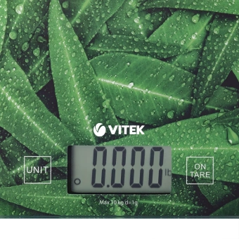 Весы кухонные электронные Vitek VT-8035 макс.вес:10кг рисунок - купить недорого с доставкой в интернет-магазине