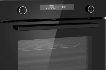 Духовой шкаф Электрический Weissgauff EOM 741 PDB Black Edition черный - купить недорого с доставкой в интернет-магазине