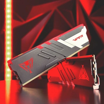 Память DDR5 2x24GB 6000MHz Patriot PVVR548G600C30K Viper Venom RGB RTL Gaming PC5-48000 CL30 DIMM 288-pin 1.45В kit с радиатором Ret - купить недорого с доставкой в интернет-магазине