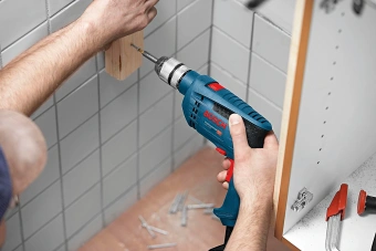Дрель ударная Bosch GSB 13 RE Professional 600Вт патрон:быстрозажимной реверс (0601217100) - купить недорого с доставкой в интернет-магазине