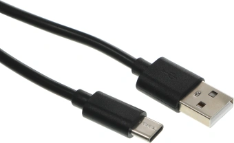 Кабель KingPrice KP-USBAC-3A-2m USB (m)-USB Type-C (m) 2м черный - купить недорого с доставкой в интернет-магазине