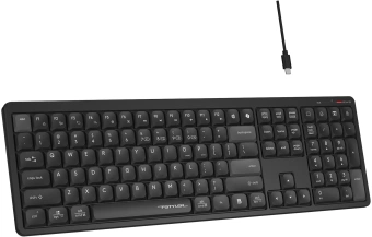 Клавиатура A4Tech Fstyler FBX55C черный USB беспроводная BT/Radio slim Multimedia (FBX55C) - купить недорого с доставкой в интернет-магазине