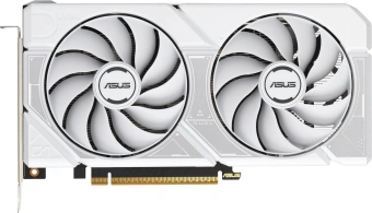 Видеокарта Asus PCI-E 5.0 DUAL-RTX5060-O8G-WHITE NVIDIA GeForce RTX 5060 8Gb 128bit GDDR7 2535/28000 HDMIx1 DPx3 HDCP Ret - купить недорого с доставкой в интернет-магазине