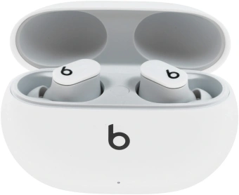 Гарнитура внутриканальные Beats Studio Buds True Wireless Noise Cancelling белый беспроводные bluetooth в ушной раковине (MJ4Y3EE/A) - купить недорого с доставкой в интернет-магазине