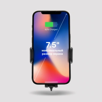 Автомобильное зар./устр. Buro BUQC15 15W 2.5A (QI) USB-C универсальное черный (BUQ15AC00BK) - купить недорого с доставкой в интернет-магазине