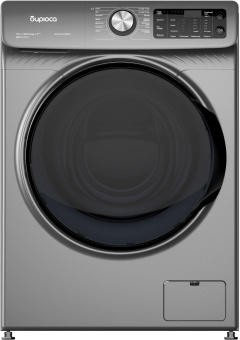 Стиральная машина Бирюса WM-SBM1014/15 M класс: A+++ загр.фронтальная макс.:10кг нержавеющая сталь инвертер - купить недорого с доставкой в интернет-магазине