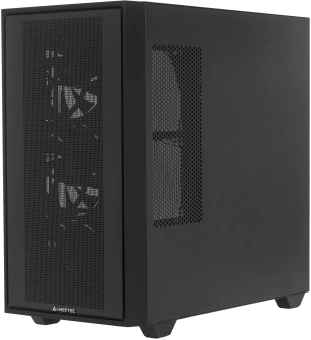 Корпус Chieftec Night Hunter черный без БП E-ATX 11x120mm 3x140mm 1xUSB3.1 audio bott PSU - купить недорого с доставкой в интернет-магазине