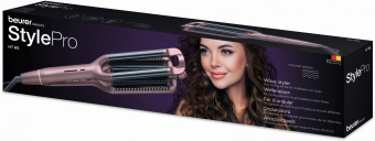 Щипцы Beurer HT65 120Вт бежевый макс.темп.:210С покрытие:керамико-кератиновое (594.23) - купить недорого с доставкой в интернет-магазине