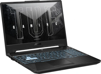 Ноутбук Asus TUF Gaming A15 FA506NF-HN060 Ryzen 5 7535HS 16Gb SSD512Gb NVIDIA GeForce RTX 2050 4Gb 15.6" IPS FHD (1920x1080) noOS black WiFi BT Cam (90NR0JE7-M00550) - купить недорого с доставкой в интернет-магазине