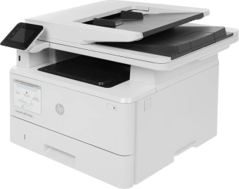 МФУ лазерный HP LaserJet Pro 4103dw (2Z627A) A4 Duplex Net WiFi белый - купить недорого с доставкой в интернет-магазине