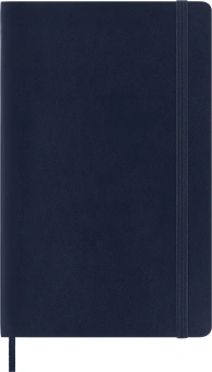 Блокнот Moleskine CLASSIC SOFT QP619B20 Large 130х210мм 192стр. пунктир мягкая обложка синий сапфир - купить недорого с доставкой в интернет-магазине