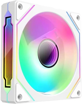 Вентилятор для корпуса Bloody CF-12 LCD ARGB 120х120x25 белый 4-pin 32дБ (упак.:1шт) (CF-12-ARGB120-WH) Ret - купить недорого с доставкой в интернет-магазине