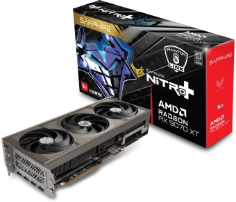 Видеокарта Sapphire PCI-E 5.0 11348-08-20G NITRO+AMD RADEON RX 9070 XT GAMING OC 16GB PHANTOMLINK LITE AMD Radeon RX 9070XT 16Gb 256bit GDDR6 2520/20000 HDMIx2 DPx2 HDCP Ret - купить недорого с доставкой в интернет-магазине