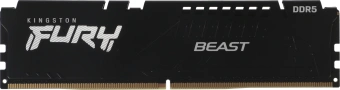Память DDR5 8GB 5200MHz Kingston KF552C36BBE-8 Fury Beast Black Expo RTL Gaming PC5-41600 CL36 DIMM 288-pin 1.25В single rank с радиатором Ret - купить недорого с доставкой в интернет-магазине