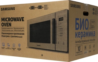 Микроволновая Печь Samsung MG30T5018AG/BW 30л. 900Вт серый - купить недорого с доставкой в интернет-магазине