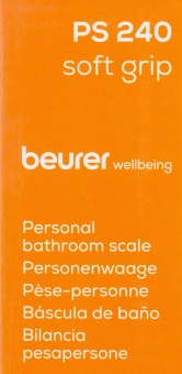 Весы напольные электронные Beurer PS240 макс.180кг черный - купить недорого с доставкой в интернет-магазине