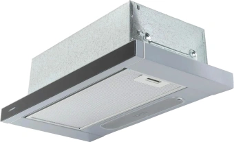 Вытяжка встраиваемая Jet Air Orion LX/GR/F/60/VT серый/стекло черное управление: кнопочное (1 мотор) - купить недорого с доставкой в интернет-магазине