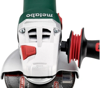 Углошлифовальная машина Metabo WE 15-125 Quick 1550Вт 11000об/мин рез.шпин.:M14 d=125мм (600448000) - купить недорого с доставкой в интернет-магазине