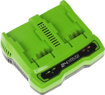 Зарядное устройство Greenworks G24X2UC2 (2931907) - купить недорого с доставкой в интернет-магазине