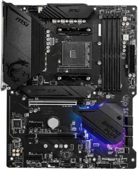Материнская плата MSI MPG B550 GAMING PLUS Soc-AM4 AMD B550 4xDDR4 ATX AC`97 8ch(7.1) GbLAN RAID+HDMI+DP - купить недорого с доставкой в интернет-магазине