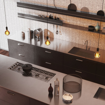 Лампа светодиодная Gauss Filament G95 6Вт цок.:E27 шар 220B св.свеч.бел.теп. (упак.:1шт) (105802006) - купить недорого с доставкой в интернет-магазине