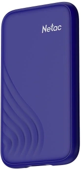 Накопитель SSD Netac USB3.2 Gen2x2 512GB NT01ZX20IIIEVO-512G-32BL ZX20 III EVO синий - купить недорого с доставкой в интернет-магазине