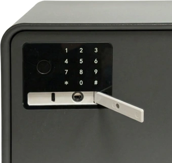 Сейф мебельный LockSworth VS4529-BK взломостойкий встраиваемый 250x360x250мм электронный/ключевой/биометрический - купить недорого с доставкой в интернет-магазине