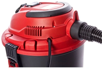 Строительный пылесос RedVerg RD-VC1200S-20P 1200Вт (уборка: сухая/сбор воды) черный - купить недорого с доставкой в интернет-магазине