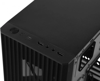 Корпус Formula Air Mesh G1 черный без БП mATX 1x80mm 2xUSB2.0 audio - купить недорого с доставкой в интернет-магазине