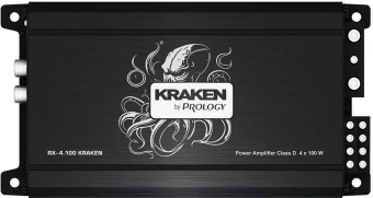 Усилитель автомобильный Prology RX-4.100 KRAKEN четырехканальный - купить недорого с доставкой в интернет-магазине